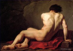 Jacques-Louis David œuvres - Nu masculin dit Patrocle
