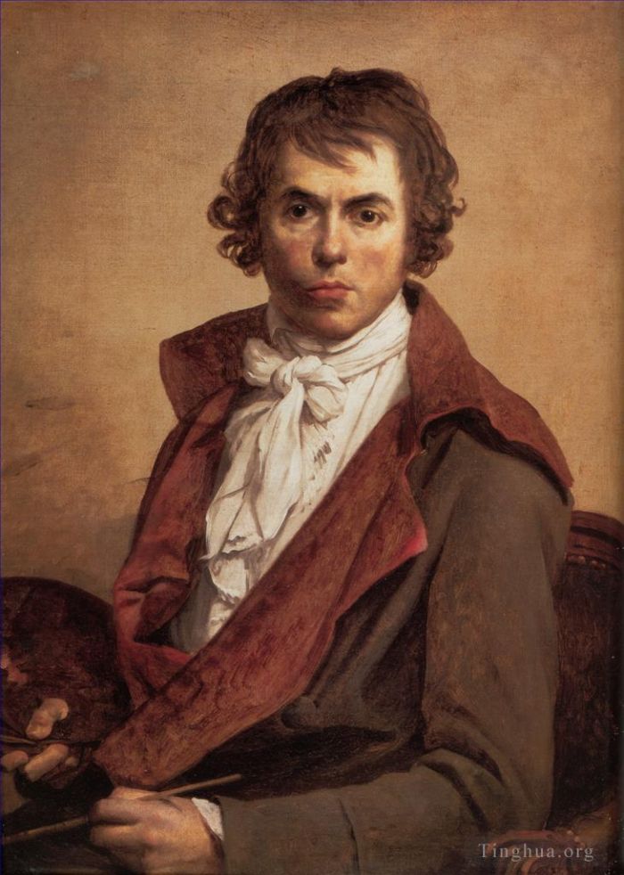 Jacques-Louis David Peinture à l'huile - Autoportrait