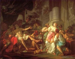 Jacques-Louis David œuvres - La mort de Sénèque