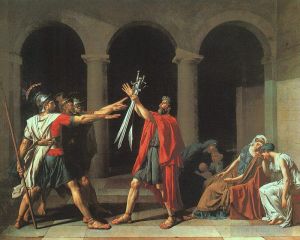 Jacques-Louis David œuvres - Le Serment des Horaces cgf