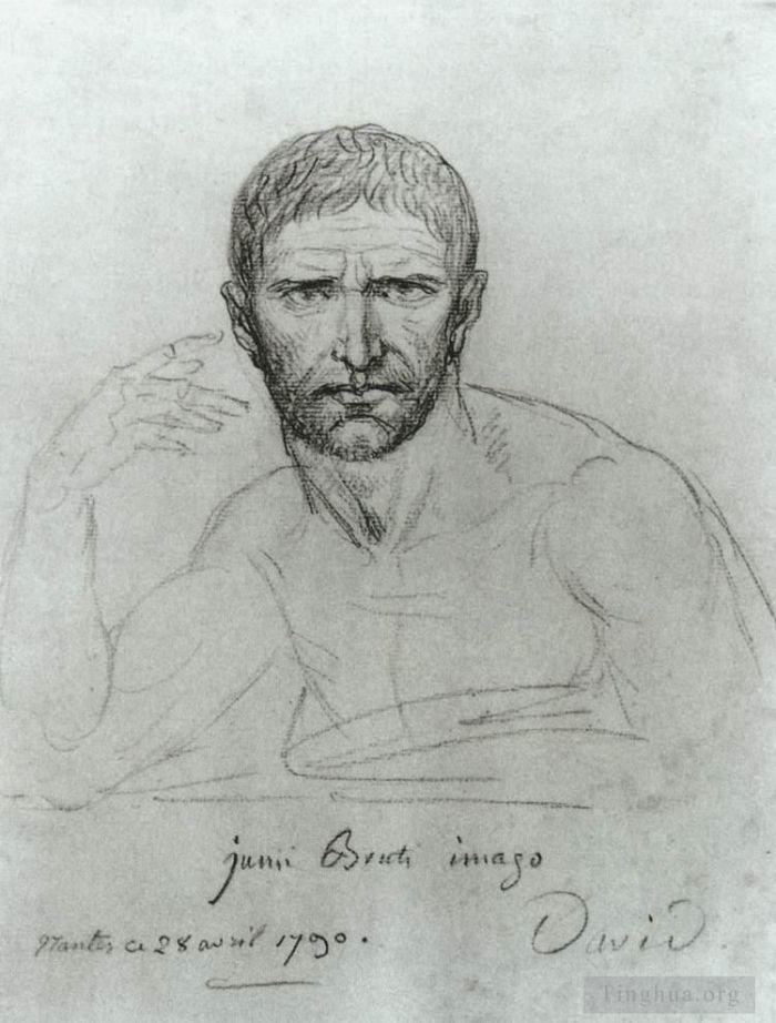 Jacques-Louis David Types de peintures - Brutus