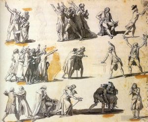 Jacques-Louis David œuvres - Les députés prêtent serment