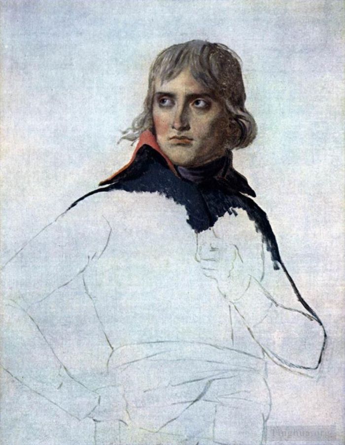 Jacques-Louis David Types de peintures - Portrait du général Bonaparte