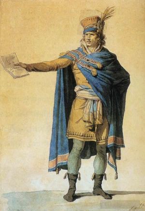 Jacques-Louis David œuvres - Les représentants du peuple en service
