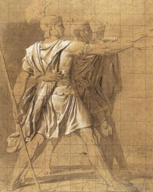 Jacques-Louis David œuvres - Les trois frères Horatii