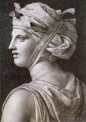 Jacques-Louis David œuvres - Femme au turban