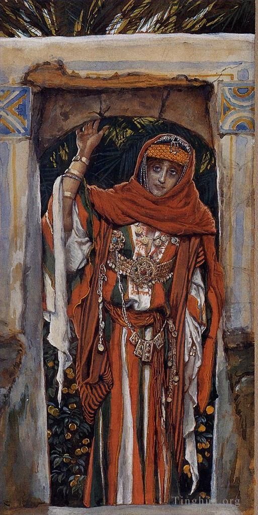 James Tissot Peinture à l'huile - Marie-Madeleine avant sa conversion