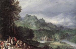 Jan Brueghel the Elder œuvres - Une Foire flamande détail 2