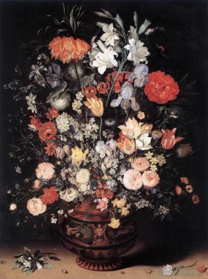 Jan Brueghel the Elder œuvres - Fleurs dans un vase