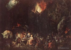 Jan Brueghel the Elder œuvres - Tentation de saint Antoine