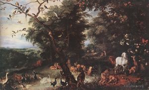 Jan Brueghel the Elder œuvres - Le péché originel