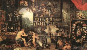 Jan Brueghel the Elder œuvres - Le sens de l'ouïe détail 2
