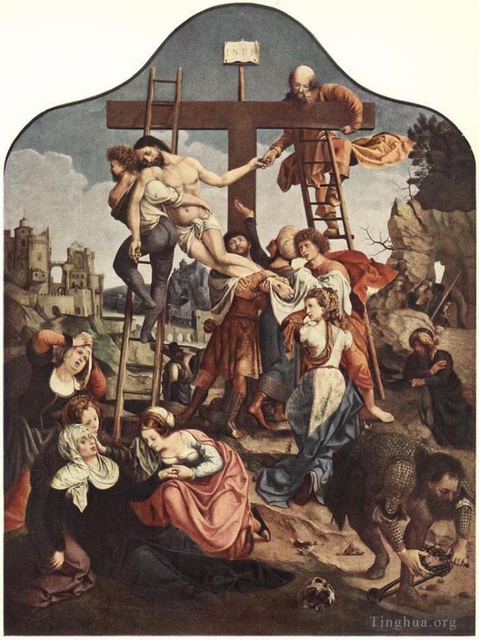 Jan Gossaert Peinture à l'huile - Dame représentée comme Marie-Madeleine