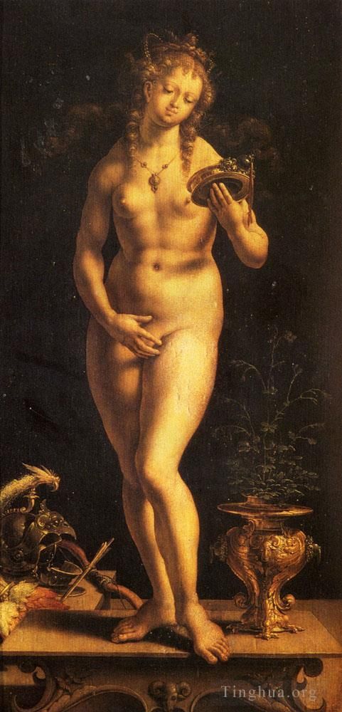 Jan Gossaert Peinture à l'huile - Vénus et le miroir