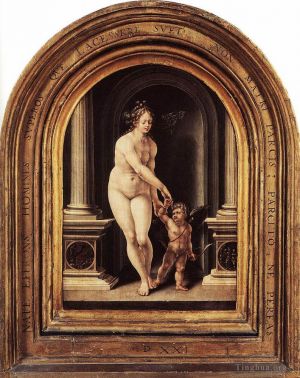 Jan Gossaert œuvres - Vénus et Cupidon