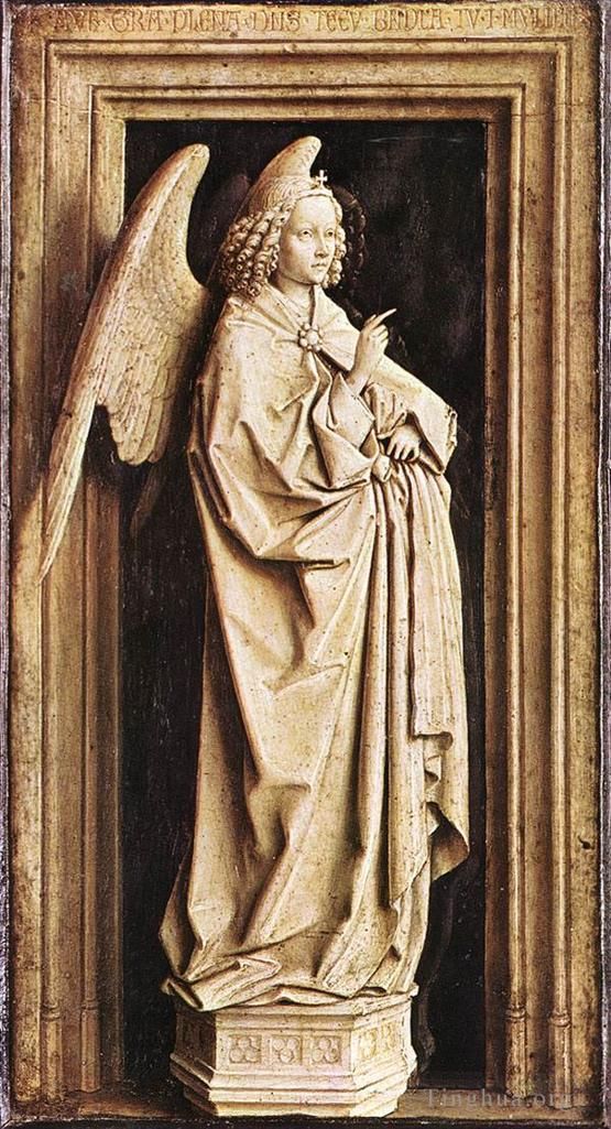 Jan van Eyck Sculpture - Annonciation 1