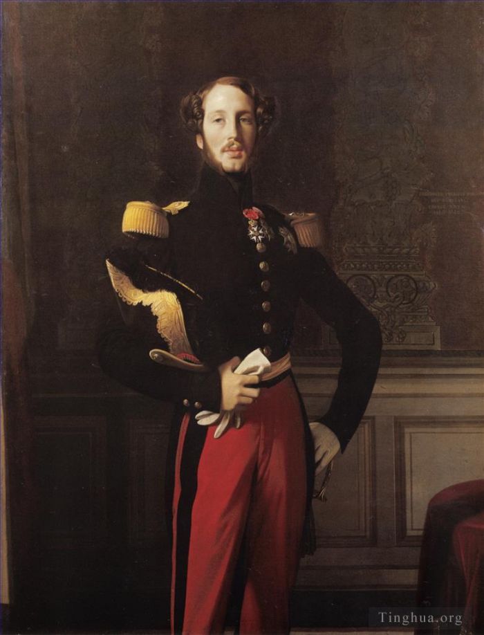 Jean-Auguste-Dominique Ingres Peinture à l'huile - Ferdinand Philippe Louis Charles Henri