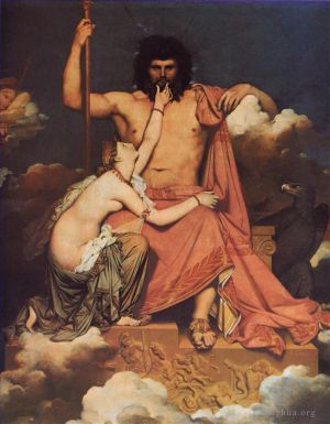 Jean-Auguste-Dominique Ingres œuvres - Jupiter et Thétis