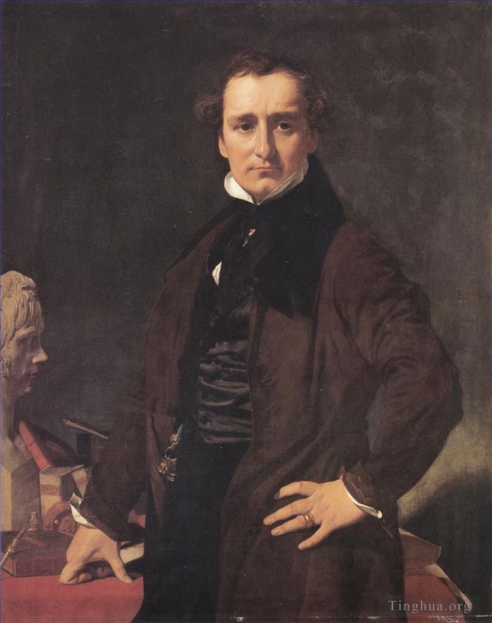 Jean-Auguste-Dominique Ingres Peinture à l'huile - Lorenzo Bartolini