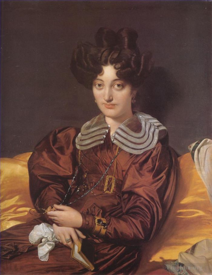 Jean-Auguste-Dominique Ingres Peinture à l'huile - Madame Marie Marcotte