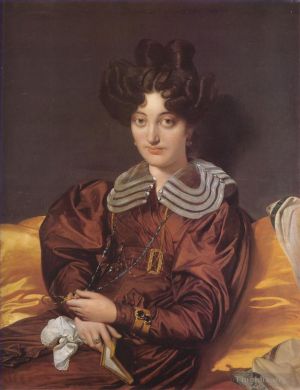 Jean-Auguste-Dominique Ingres œuvres - Madame Marie Marcotte