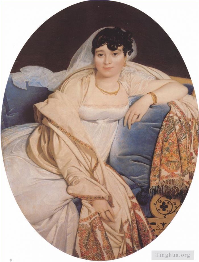Jean-Auguste-Dominique Ingres Peinture à l'huile - Madame Rivière