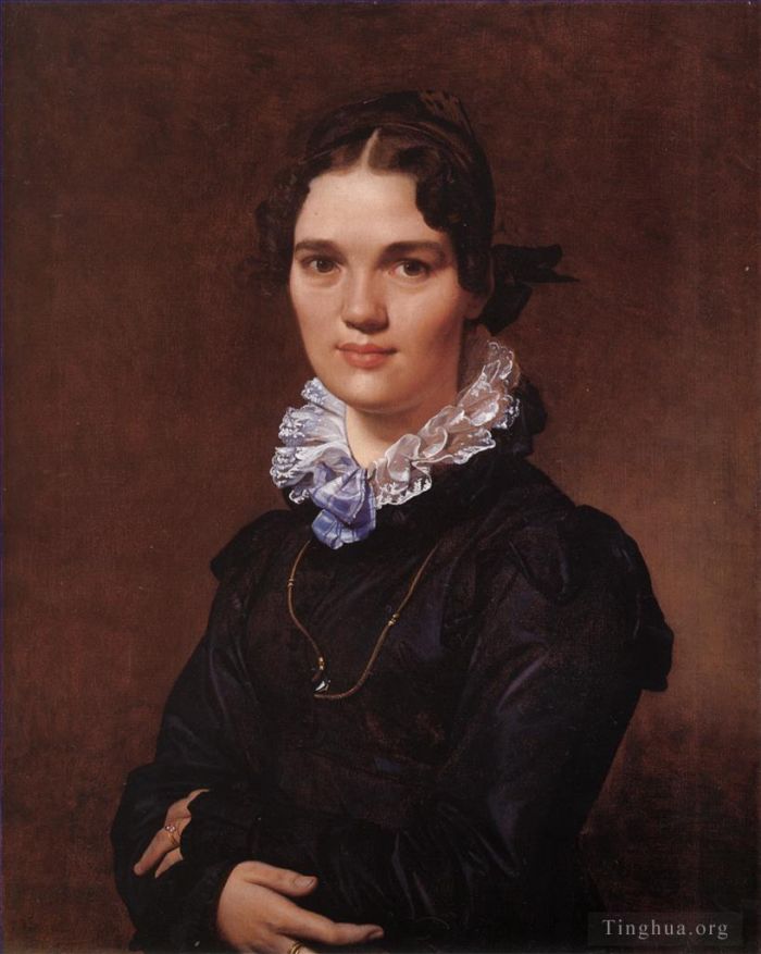 Jean-Auguste-Dominique Ingres Peinture à l'huile - Mademoiselle Jeanne Suzanne Catherine Gonin