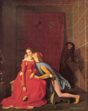 Jean-Auguste-Dominique Ingres œuvres - Paolo et Francesca 1819
