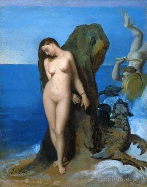 Jean-Auguste-Dominique Ingres Peinture à l'huile - Persée et Andromède