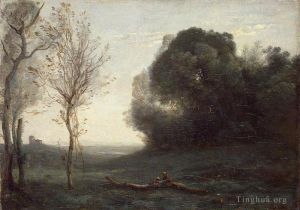 Jean-Baptiste-Camille Corot œuvres - Matin