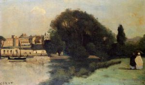 Jean-Baptiste-Camille Corot œuvres - Richmond près de Londres