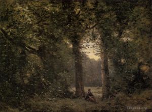 Jean-Baptiste-Camille Corot œuvres - Souvenir de Ville d'Avray