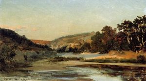 Jean-Baptiste-Camille Corot œuvres - L'Aqueduc dans la Vallée