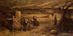 Jean-Baptiste-Camille Corot œuvres - La destruction de Sodome