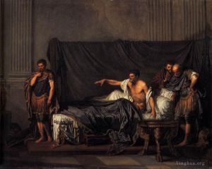 Jean-Baptiste Greuze œuvres - Septime Sévère et Caracalla