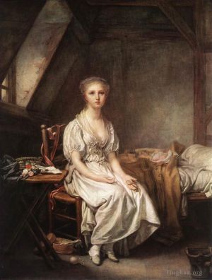 Jean-Baptiste Greuze œuvres - La plainte de la montre
