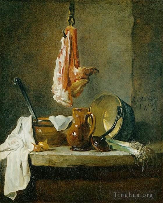 Jean-Baptiste-Siméon Chardin Peinture à l'huile - Bœuf