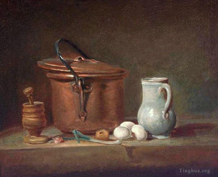 Jean-Baptiste-Siméon Chardin Peinture à l'huile - Pilon