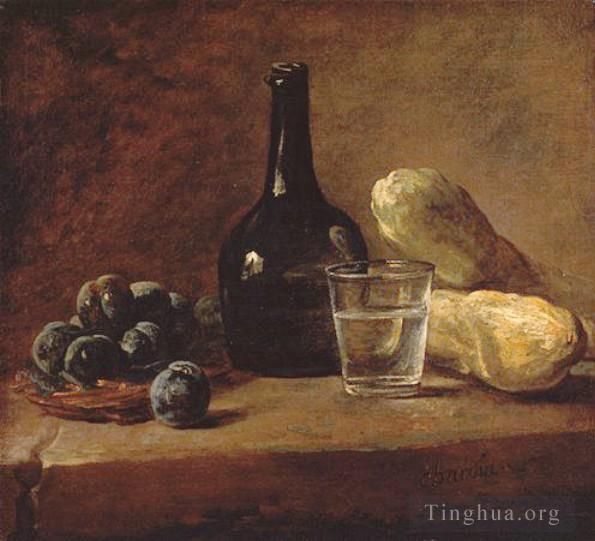 Jean-Baptiste-Siméon Chardin Peinture à l'huile - Prune