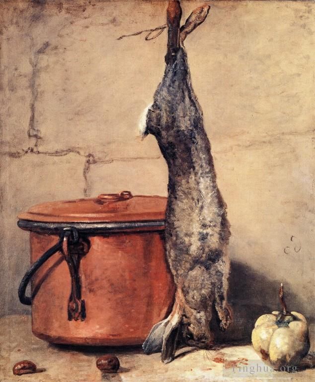 Jean-Baptiste-Siméon Chardin Peinture à l'huile - Rabbi
