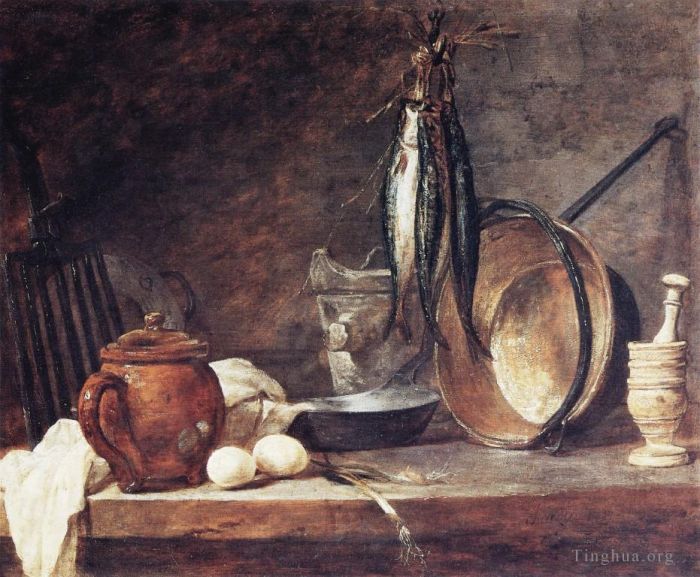 Jean-Baptiste-Siméon Chardin Peinture à l'huile - Sans titre