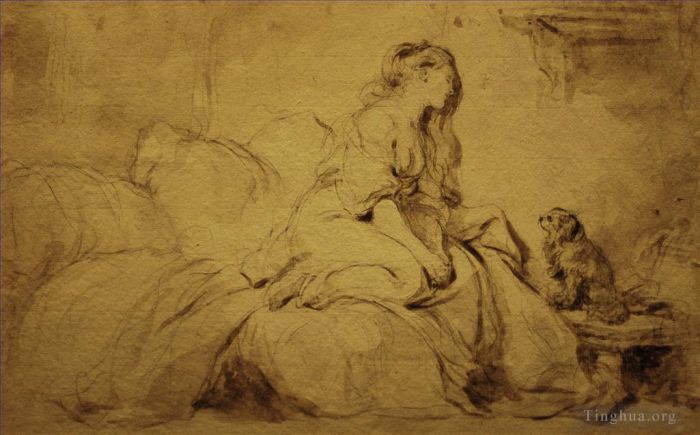 Jean-Baptiste-Siméon Chardin Types de peintures - Oh s'il m'était aussi fidèle