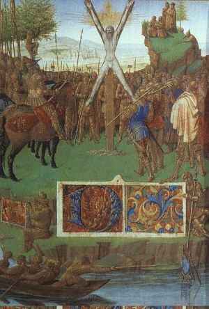 Jehan Fouquet œuvres - Martyre de saint André