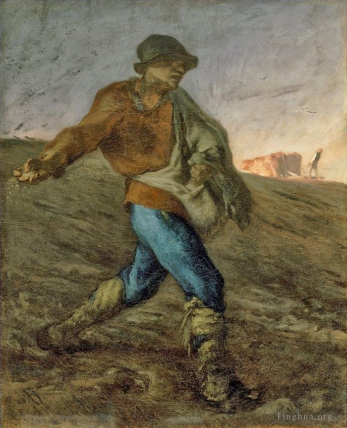 Jean-François Millet Peinture à l'huile - Le semeur