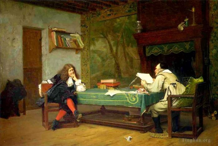 Jean-Léon Gérôme Peinture à l'huile - Une collaboration