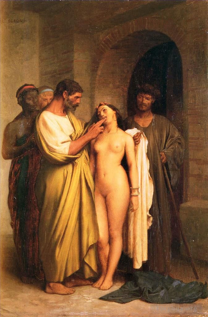 Jean-Léon Gérôme Peinture à l'huile - Achat DUne Esclave