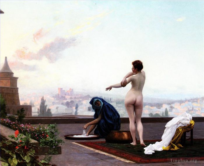 Jean-Léon Gérôme Peinture à l'huile - BETHSABÉE