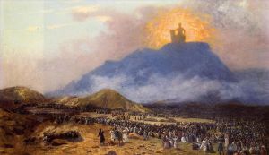 Jean-Léon Gérôme œuvres - Moïse sur le Mont Sinaï