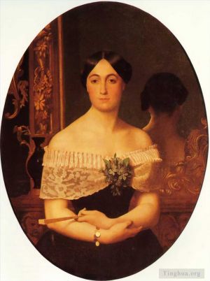 Jean-Léon Gérôme œuvres - Portrait d'une dame3