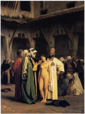 Jean-Léon Gérôme œuvres - Marché aux esclaves